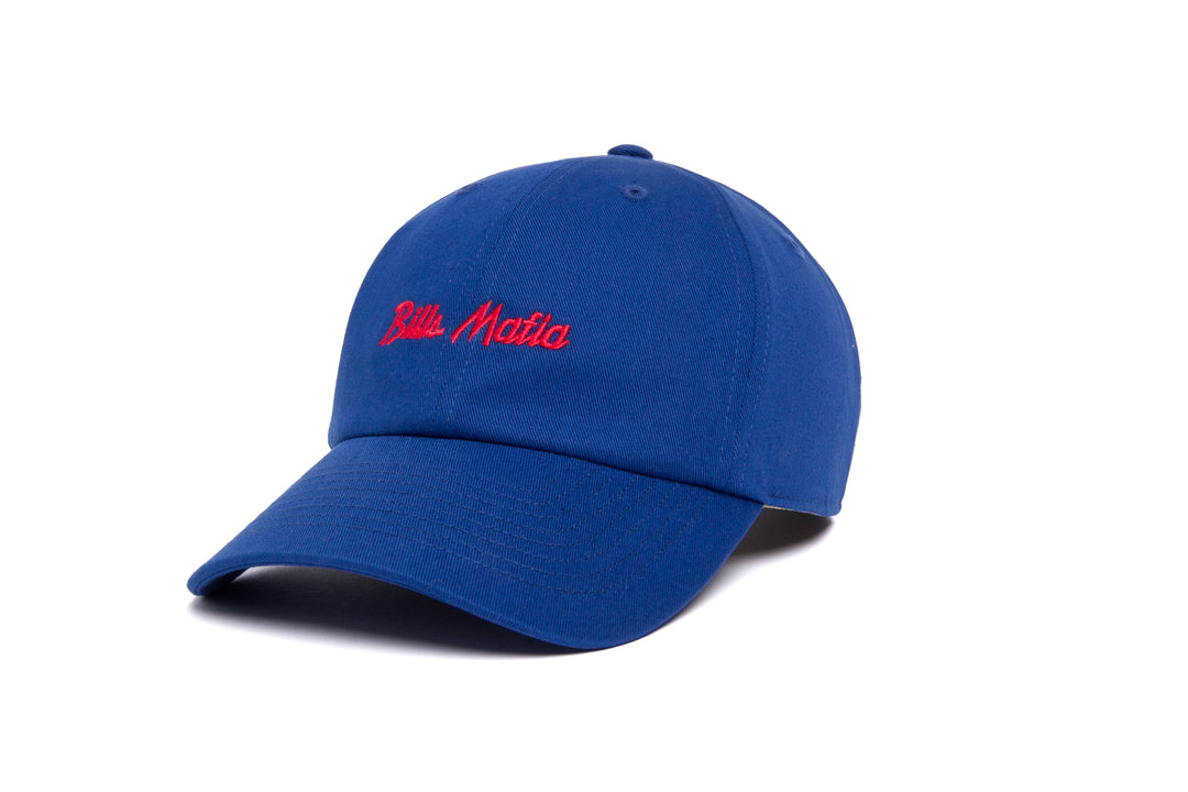 Bills Mafia Microscript Dad II wool baseball cap