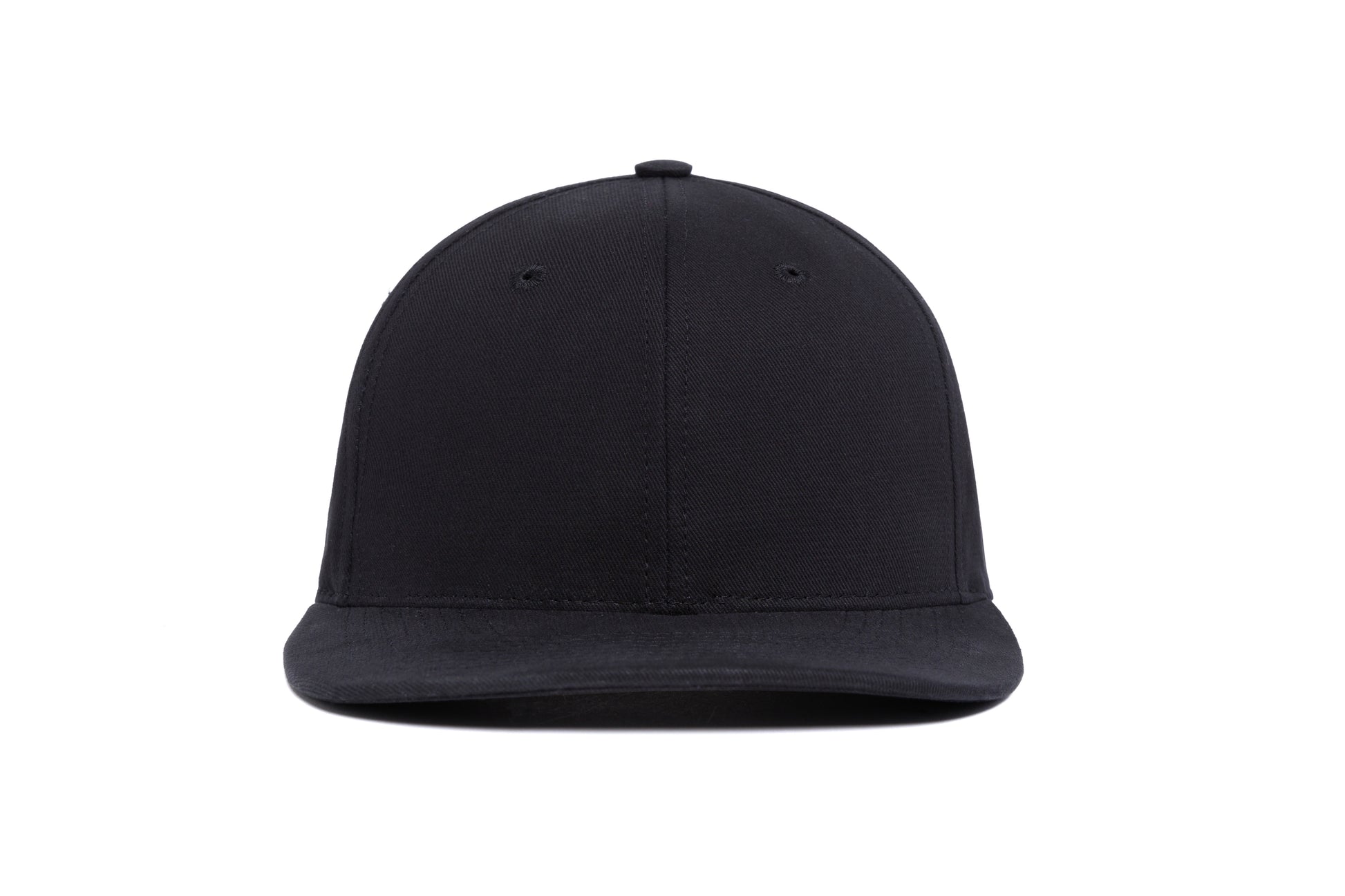 Clean Black Brushed Twill