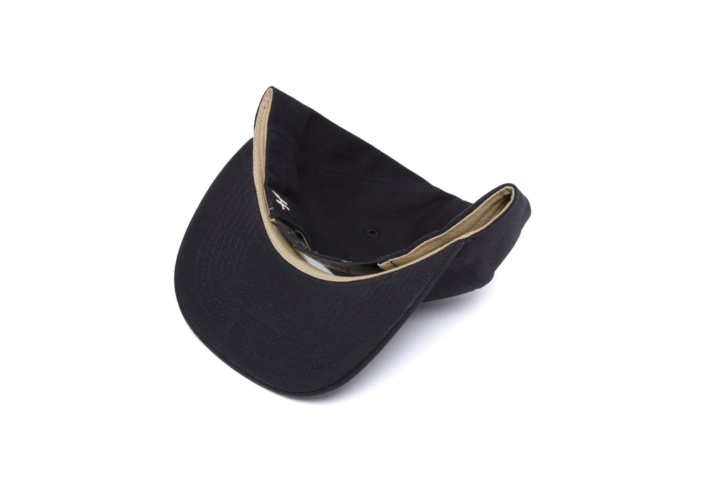 Clean Black Brushed Twill