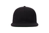 The Courtside Clean Black
    wool baseball cap indicator