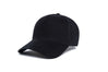 Clean Black Brushed Twill 5-Panel
    wool baseball cap indicator