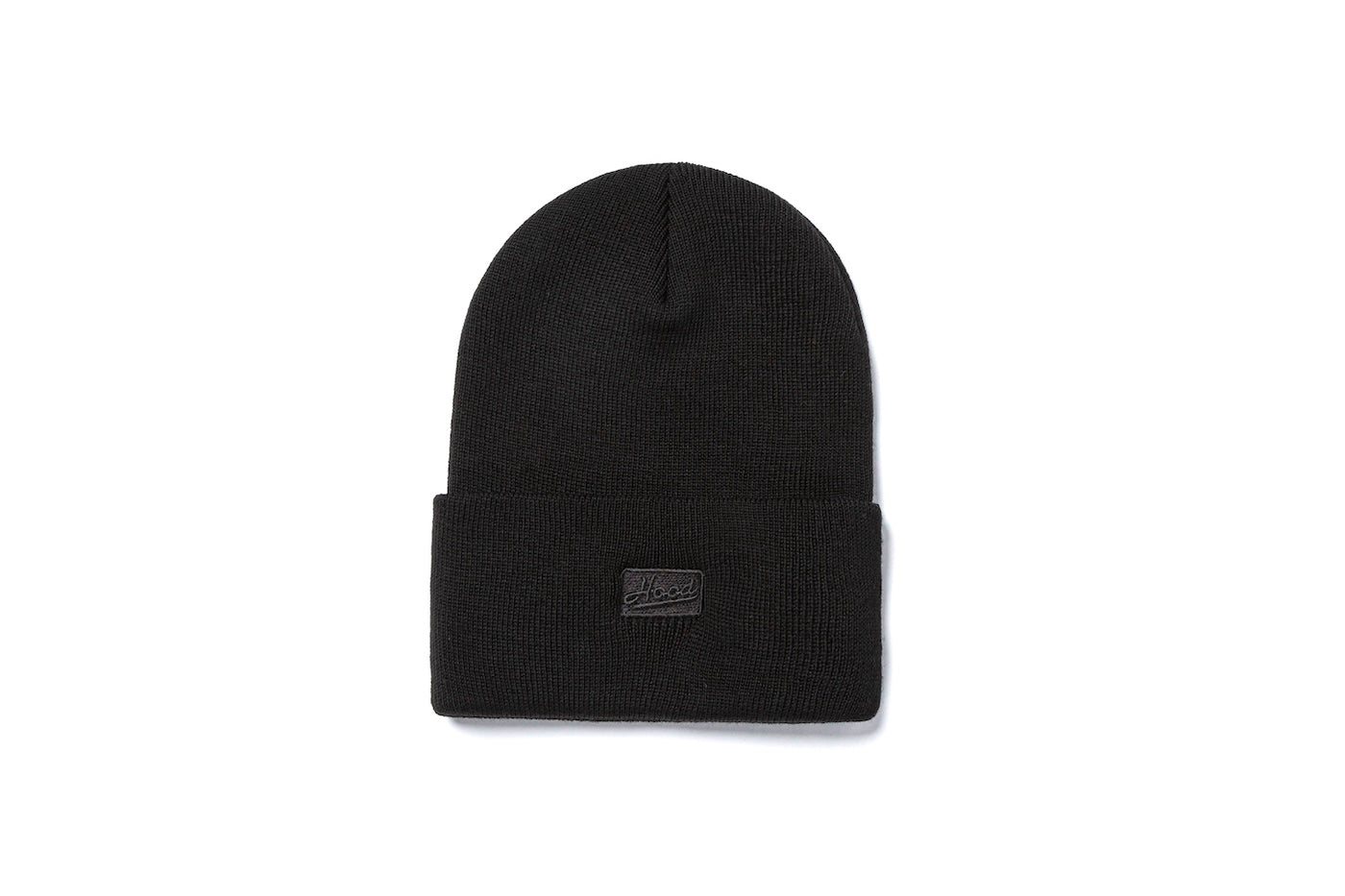 Clean Black Beanie