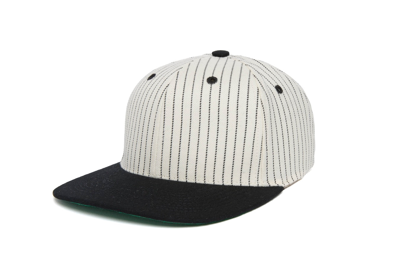 Clean Black Pinstripe Two Tone