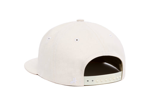 Clean Bone Brushed Twill wool baseball cap