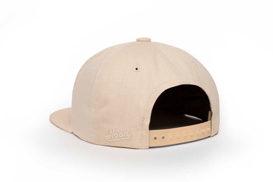 Clean Bone Twill wool baseball cap