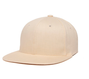 Clean Bone Twill wool baseball cap