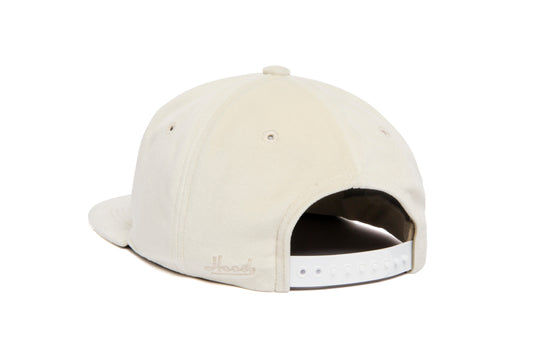 Clean Bone Velvet wool baseball cap