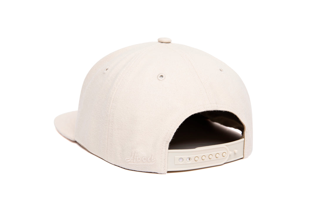 Clean Bone Wool Blend wool baseball cap