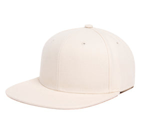 Clean Bone Wool Blend wool baseball cap