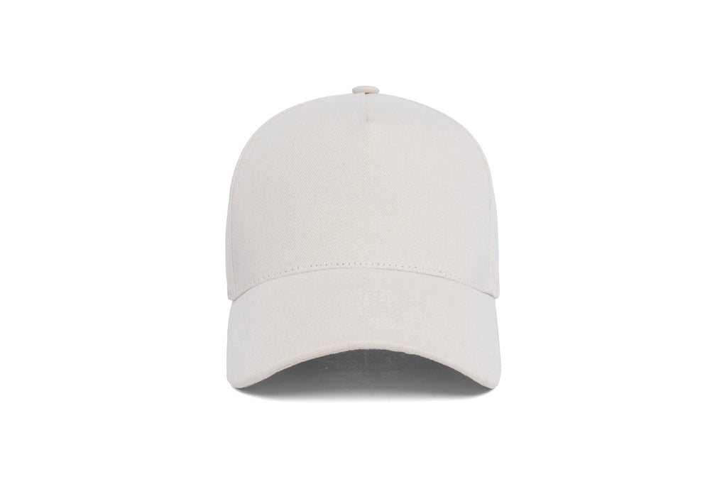 Clean Bone Brushed Twill 5-Panel