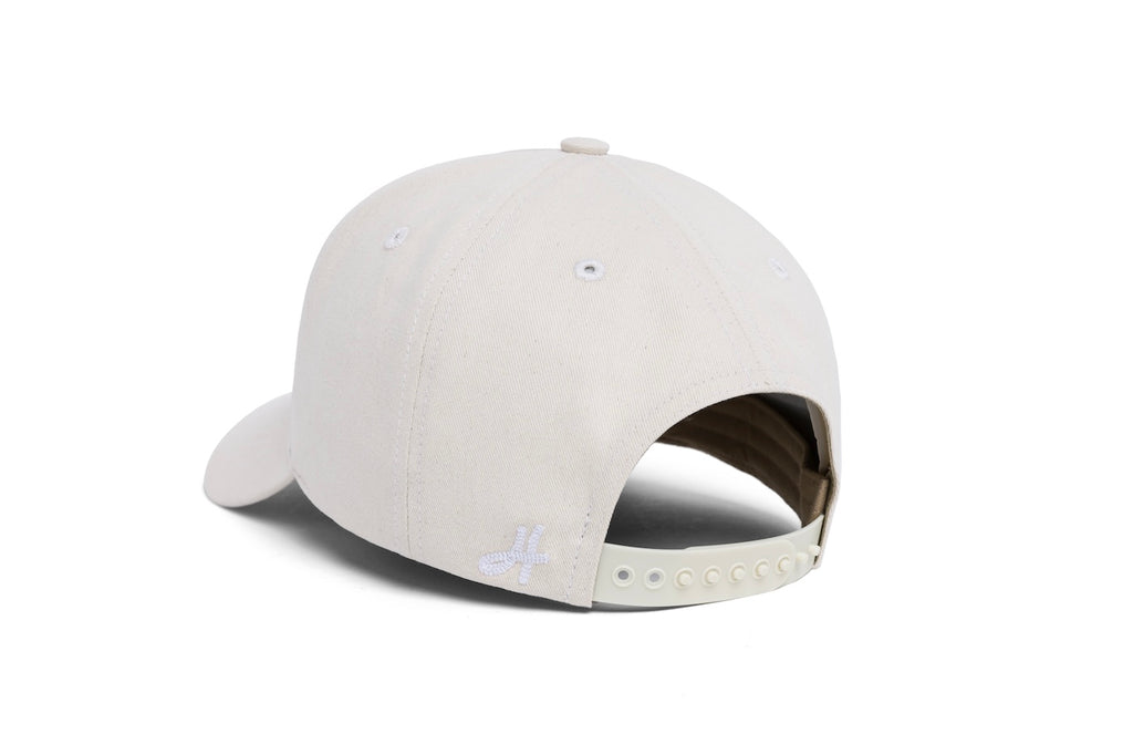 Clean Bone Brushed Twill 5-Panel