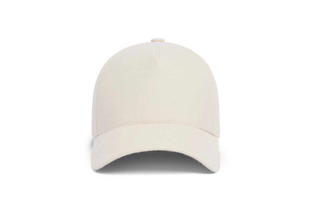 Clean Bone Wool 5-Panel wool baseball cap