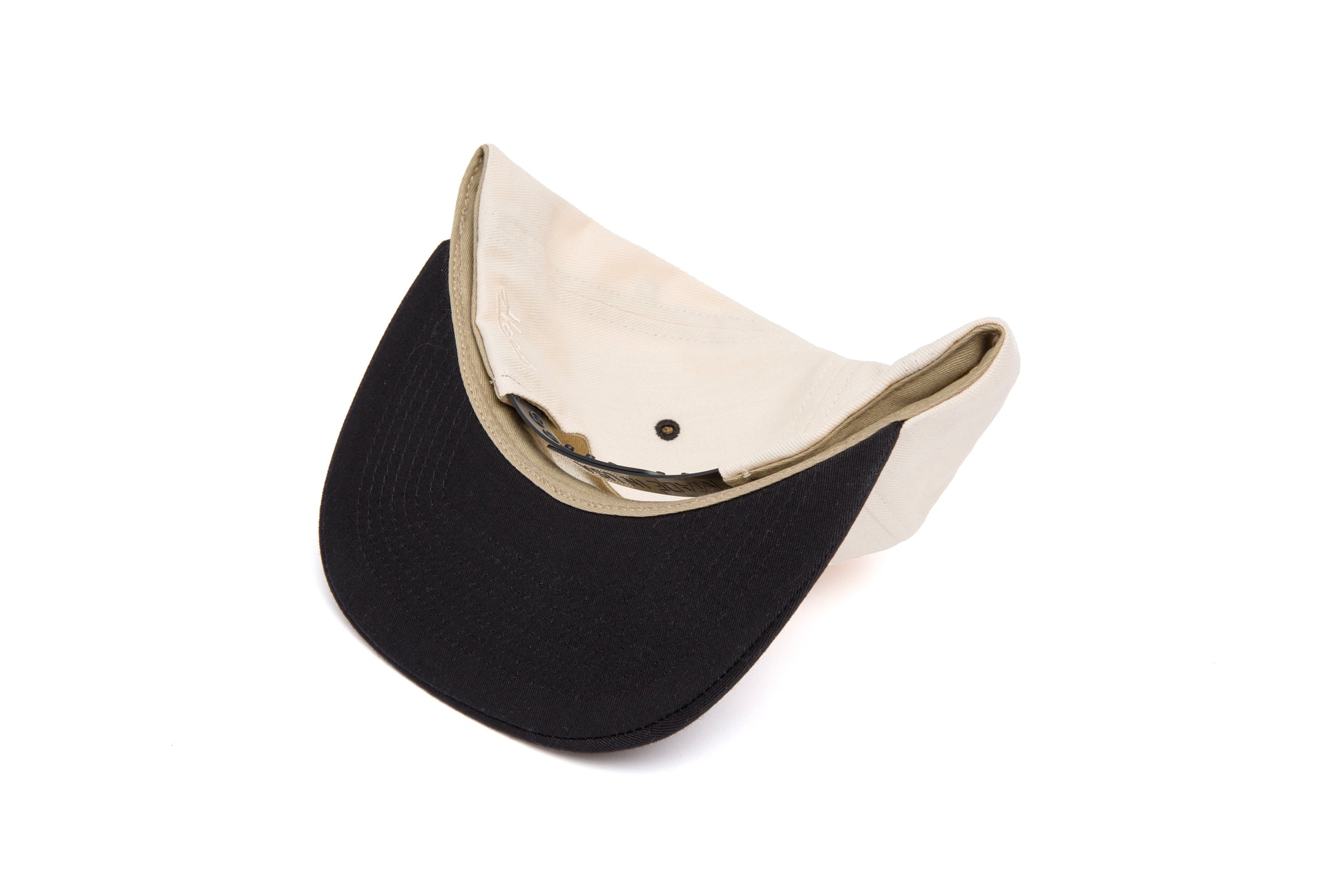 Clean Bone / Black Japanese Twill Two Tone