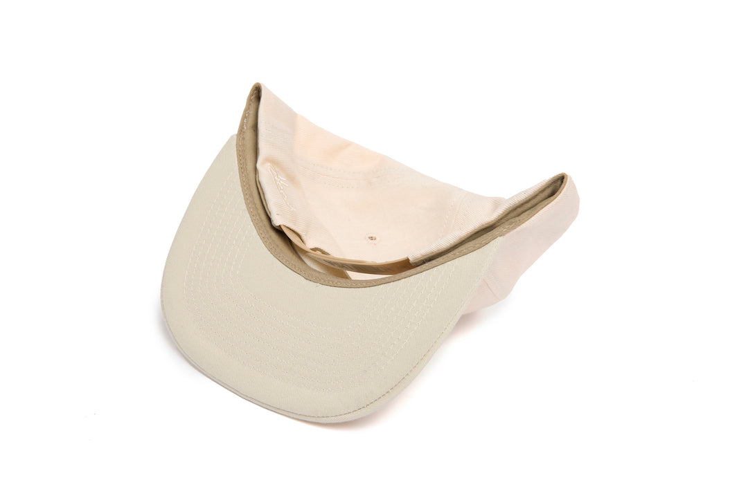 Clean Bone / Sand Japanese Twill Two Tone wool baseball cap