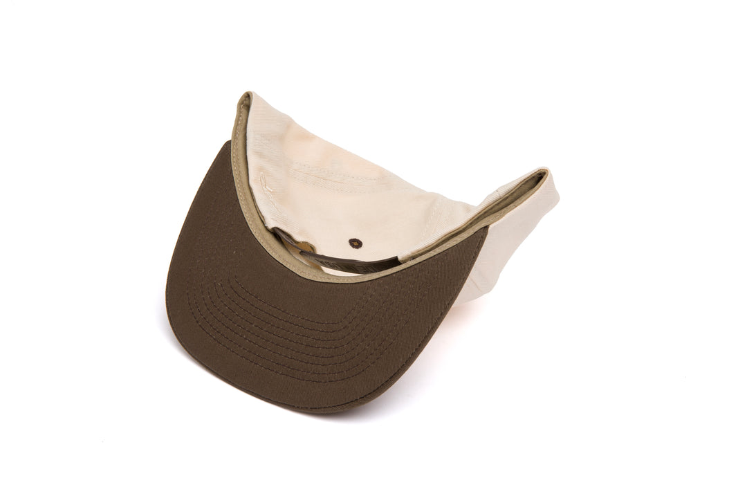 Clean Bone / Stout Japanese Twill Two Tone wool baseball cap