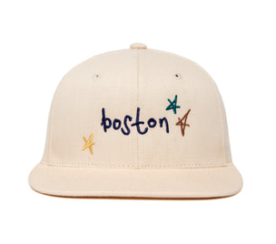 Boston Scribble wool baseball cap