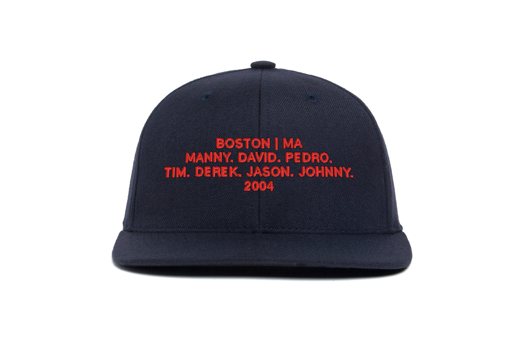 Boston 2004 Name wool baseball cap