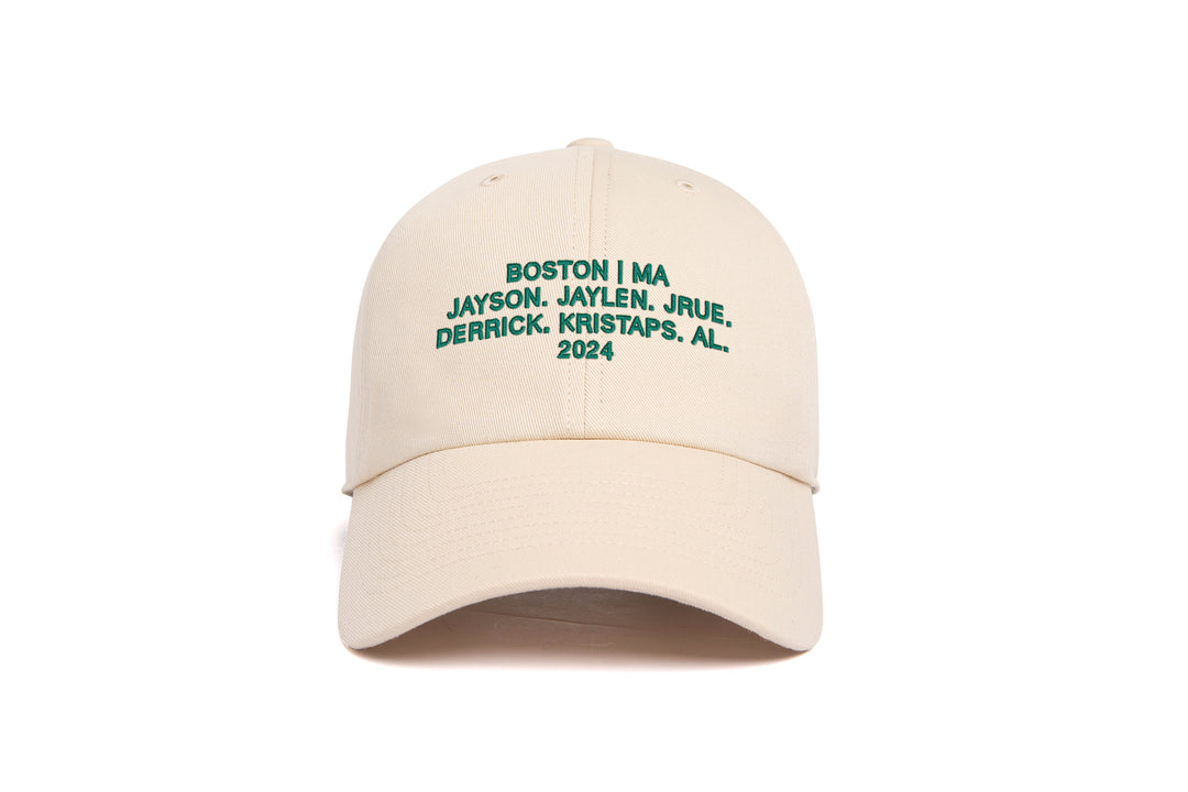 Boston 2024 Name Dad wool baseball cap