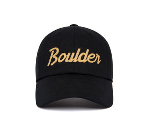 Boulder Chain Dad wool baseball cap