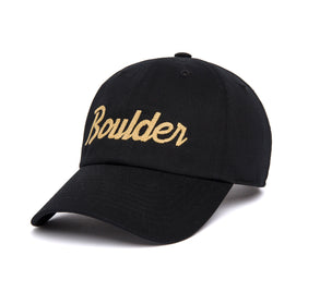 Boulder Chain Dad wool baseball cap