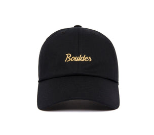 Boulder Microscript Dad wool baseball cap