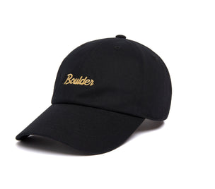 Boulder Microscript Dad wool baseball cap