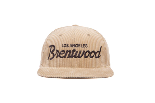 Brentwood 6-Wale Cord wool baseball cap