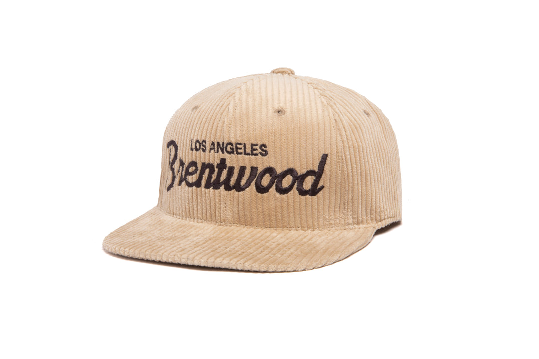 Brentwood 6-Wale Cord wool baseball cap