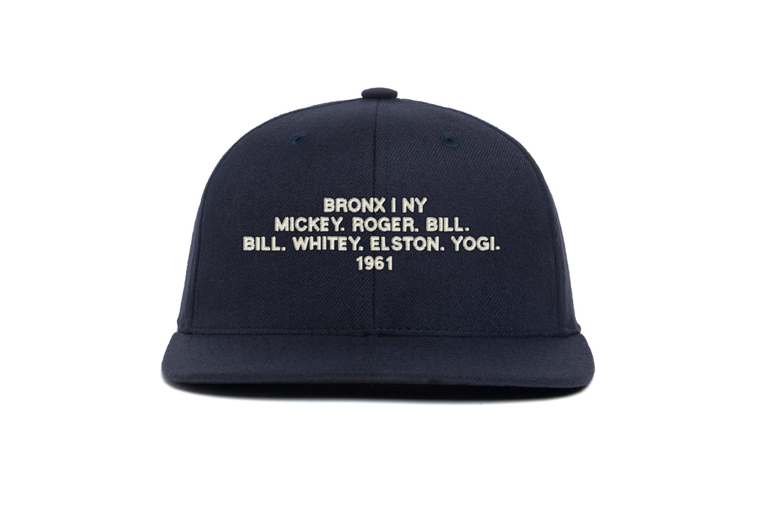 Bronx 1961 Name wool baseball cap