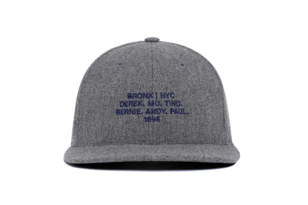 Bronx 1996 Name III wool baseball cap