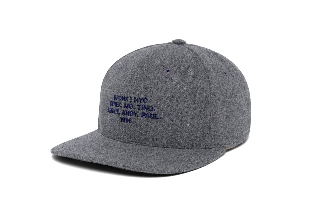 Bronx 1996 Name III wool baseball cap