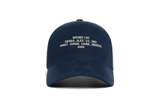 Bronx 2009 Name 5-Panel wool baseball cap