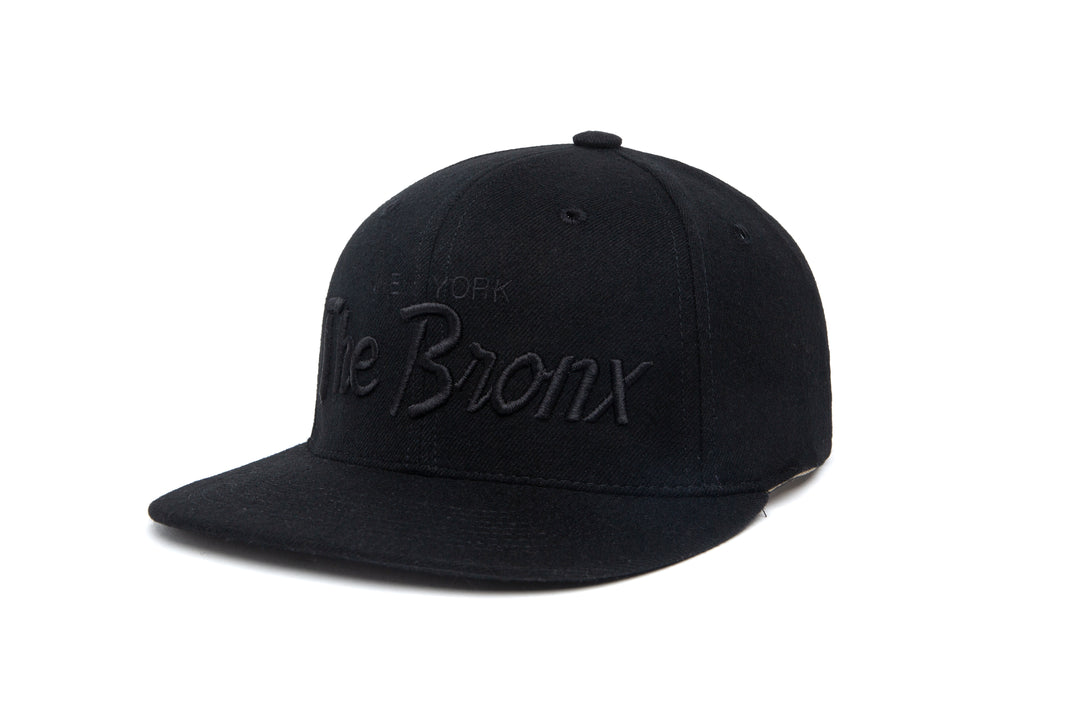 Bronx Tonal 3D wool baseball cap