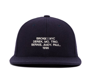 Bronx 1996 Name wool baseball cap