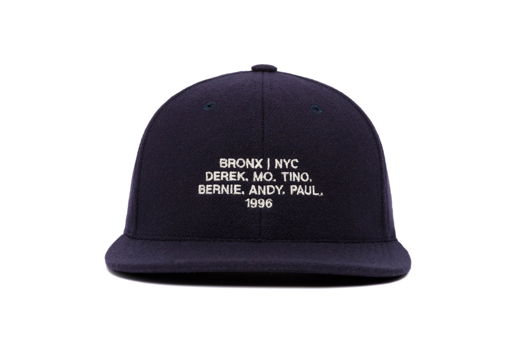 Bronx 1996 Name wool baseball cap