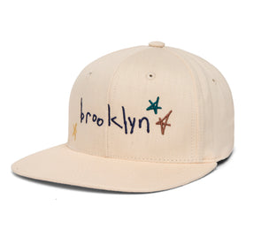 Brooklyn Scribble wool baseball cap