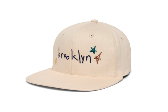 Brooklyn Scribble wool baseball cap