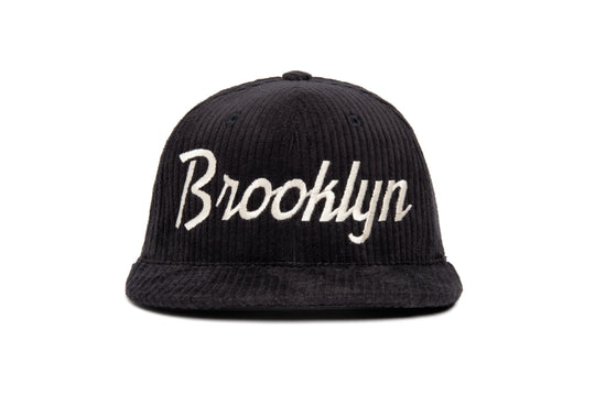 Brooklyn 6-Wale Cord wool baseball cap