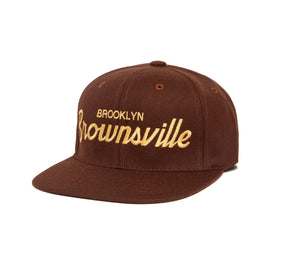 Brownsville II wool baseball cap