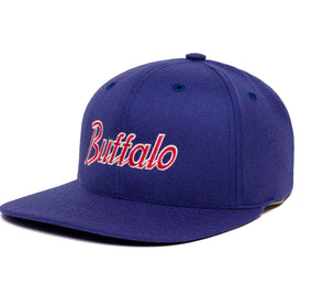 Buffalo wool baseball cap