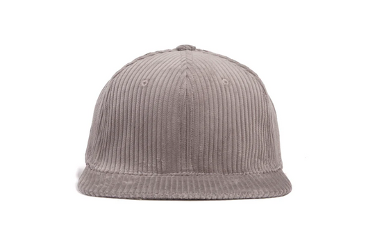 Clean Grey 6-Wale CORD wool baseball cap