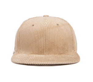 Clean Khaki 6-Wale CORD wool baseball cap