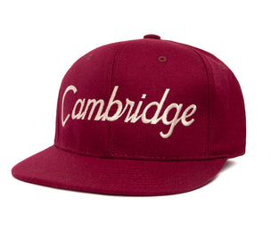 Cambridge wool baseball cap