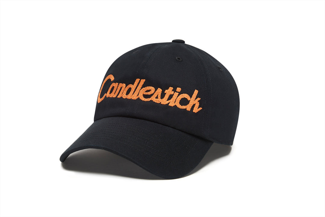 Candlestick Chain Dad wool baseball cap