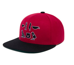 Chicago Hieroglyphic wool baseball cap