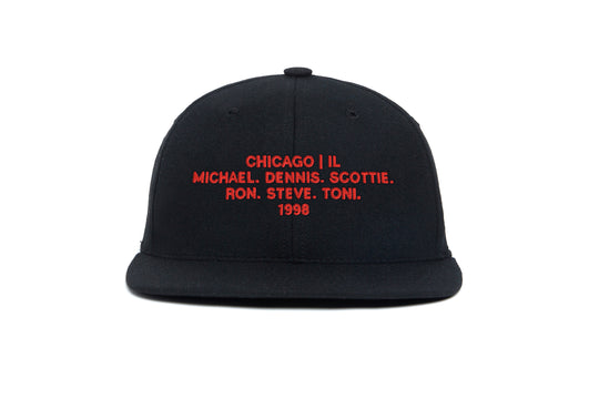 Chicago 1998 Name wool baseball cap