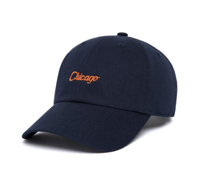 Chicago Microscript Dad wool baseball cap