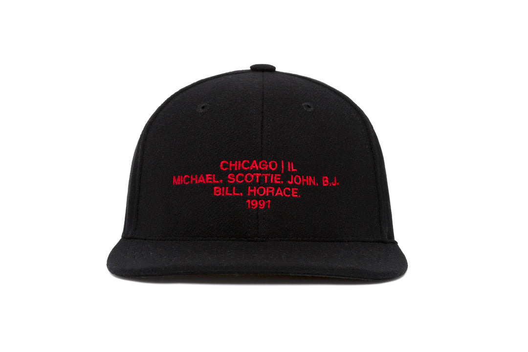 Chicago 1991 Name wool baseball cap