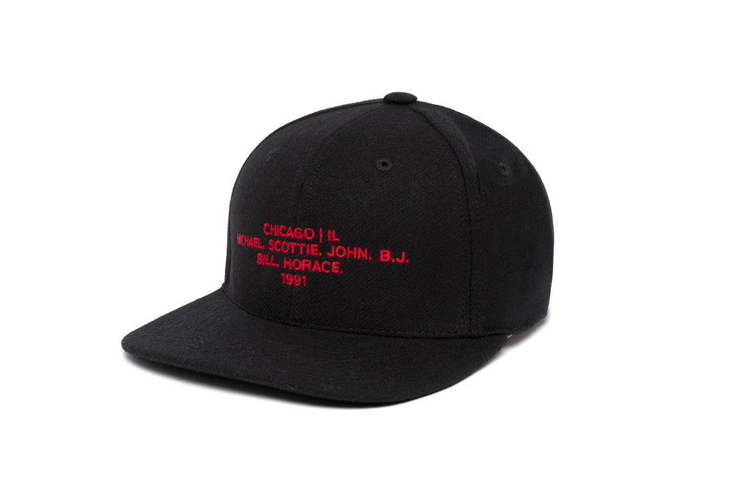 Chicago 1991 Name wool baseball cap