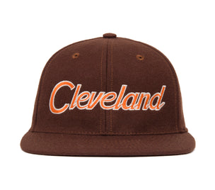 Cleveland wool baseball cap